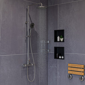 ALFI Round Style Thermostatic Exposed Shower Set AB2867