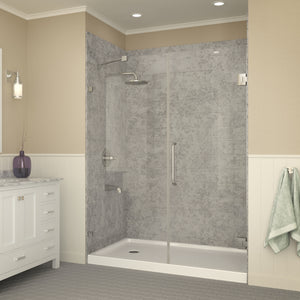 Anzzi Colossi Series 60 in. x 36 in. Shower Base in White SB-AZ007WL