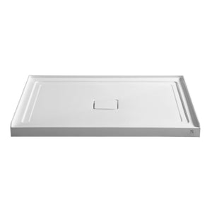 Anzzi Fissure Series 48 in. x 36 in. Shower Base in White SB-AZ011WC