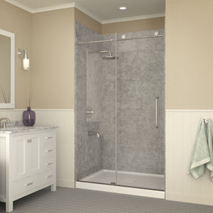 Anzzi Fissure Series 48 in. x 36 in. Shower Base in White SB-AZ011WC