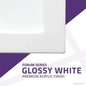 Anzzi Forum Series 48 in. x 32 in. Shower Base in White SB-AZ015WV