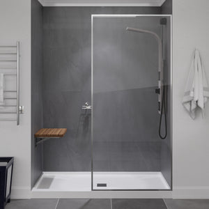 Anzzi Goreme 12.6'' Teak Wall Mounted Shower Seat AC-AZ20