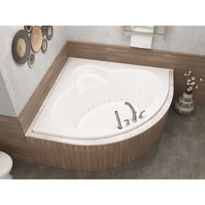 Atlantis Whirlpools Alexandria 60 x 60 Corner Bathtub 6060A