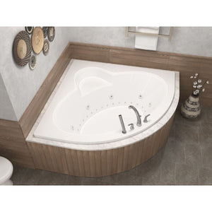 Atlantis Whirlpools Alexandria 60 x 60 Corner Bathtub 6060A