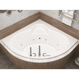 Atlantis Whirlpools Alexandria 60 x 60 Corner Bathtub 6060A
