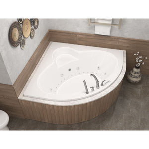 Atlantis Whirlpools Alexandria 60 x 60 Corner Bathtub 6060A