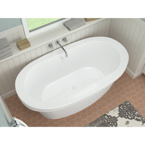 Atlantis Whirlpools Allure 36 x 66 Freestanding Soaking Tub with Center Drain 3666AS