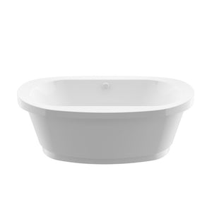 Atlantis Whirlpools Allure 36 x 66 Freestanding Soaking Tub with Center Drain 3666AS