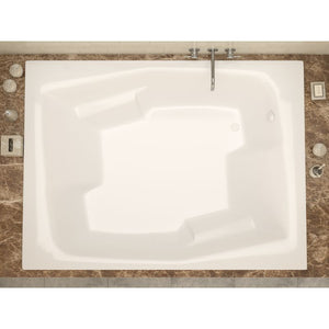 Atlantis Whirlpools Caresse 54 x 72 Rectangular Bathtub 5472C