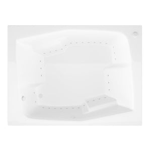 Atlantis Whirlpools Caresse 54 x 72 Rectangular Bathtub 5472C