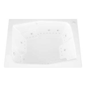 Atlantis Whirlpools Caresse 54 x 72 Rectangular Bathtub 5472C