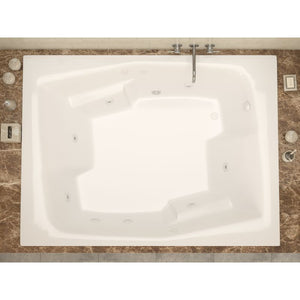 Atlantis Whirlpools Caresse 54 x 72 Rectangular Bathtub 5472C