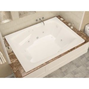 Atlantis Whirlpools Caresse 54 x 72 Rectangular Bathtub 5472C