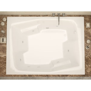 Atlantis Whirlpools Caresse 54 x 72 Rectangular Bathtub 5472C