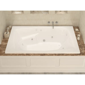 Atlantis Whirlpools Caresse 54 x 72 Rectangular Bathtub 5472C