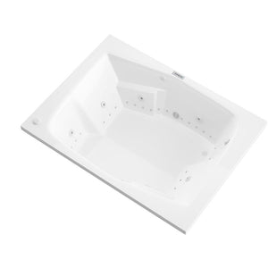 Atlantis Whirlpools Caresse 54 x 72 Rectangular Bathtub 5472C