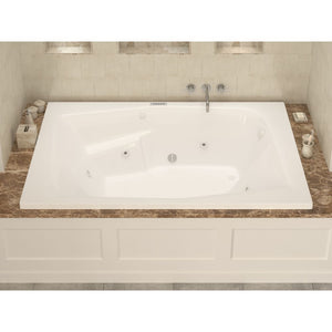 Atlantis Whirlpools Caresse 54 x 72 Rectangular Bathtub 5472C