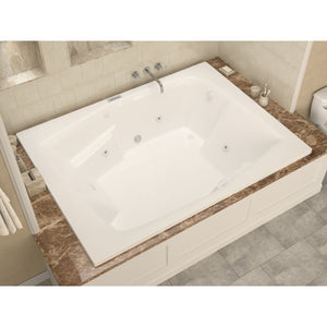 Atlantis Whirlpools Caresse 54 x 72 Rectangular Bathtub 5472C