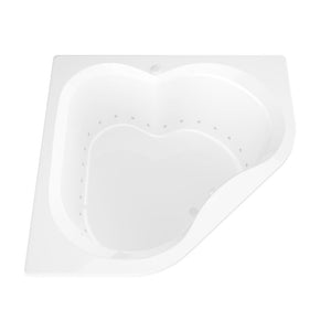 Atlantis Whirlpools Cascade 60 x 60 Corner Jetted Bathtub 6060C