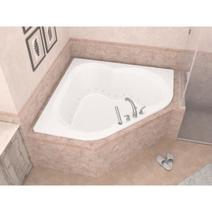 Atlantis Whirlpools Cascade 60 x 60 Corner Jetted Bathtub 6060C