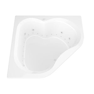Atlantis Whirlpools Cascade 60 x 60 Corner Jetted Bathtub 6060C