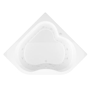 Atlantis Whirlpools Cascade 60 x 60 Corner Jetted Bathtub 6060C