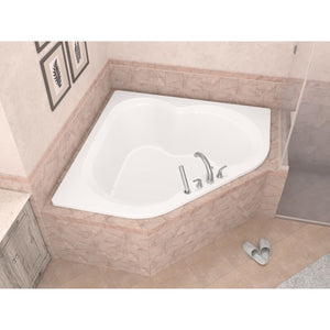 Atlantis Whirlpools Cascade 60 x 60 Corner Soaking Bathtub 6060CS