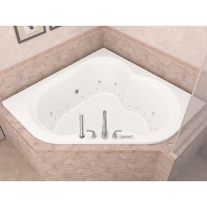 Atlantis Whirlpools Cascade 60 x 60 Corner Jetted Bathtub 6060C