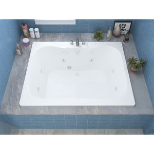 Atlantis Whirlpools Neptune 48 x 60 Rectangular Bathtub 4860N