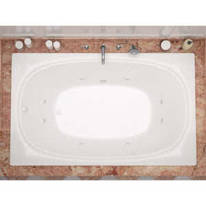 Atlantis Whirlpools Charleston 48 x 72 Rectangular Bathtub 4872C