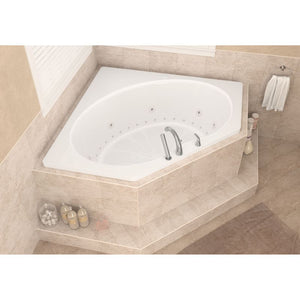 Atlantis Whirlpools Eclipse 60 x 60 Corner Jetted Bathtub 6060E