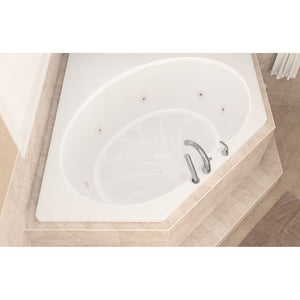 Atlantis Whirlpools Eclipse 60 x 60 Corner Jetted Bathtub 6060E