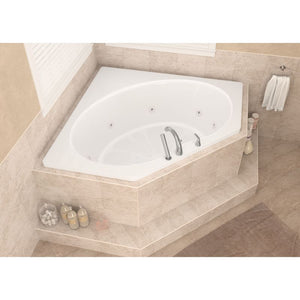 Atlantis Whirlpools Eclipse 60 x 60 Corner Jetted Bathtub 6060E