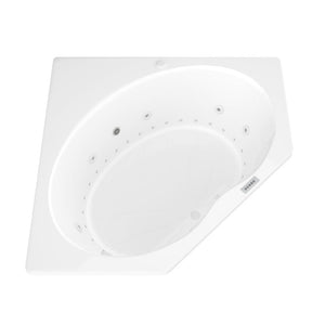 Atlantis Whirlpools Eclipse 60 x 60 Corner Jetted Bathtub 6060E