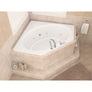 Atlantis Whirlpools Eclipse 60 x 60 Corner Jetted Bathtub 6060E