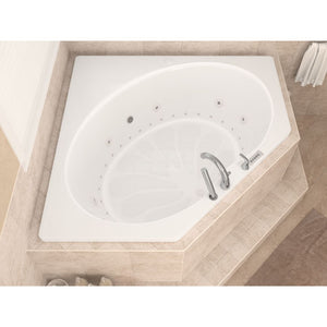Atlantis Whirlpools Eclipse 60 x 60 Corner Jetted Bathtub 6060E