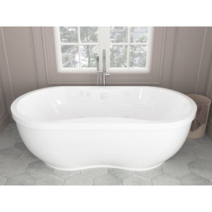 Atlantis Whirlpools Embrace 34 x 71 Oval Freestanding Bathtub 3471A