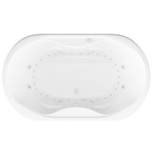 Atlantis Whirlpools Indulgence 41 x 70 Oval Jetted Bathtub 4170I