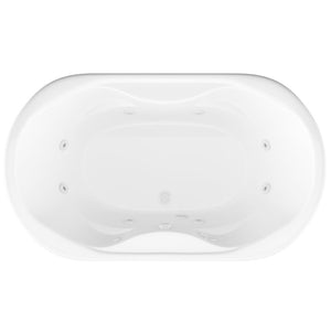 Atlantis Whirlpools Indulgence 41 x 70 Oval Jetted Bathtub 4170I