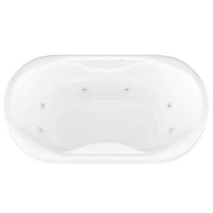 Atlantis Whirlpools Indulgence 41 x 70 Oval Jetted Bathtub 4170I
