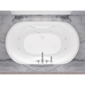 Atlantis Whirlpools Indulgence 41 x 70 Oval Jetted Bathtub 4170I