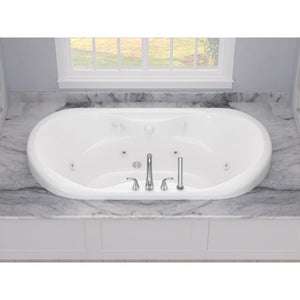 Atlantis Whirlpools Indulgence 41 x 70 Oval Jetted Bathtub 4170I