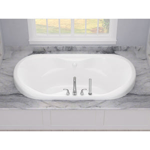 Atlantis Whirlpools Indulgence 41 x 70 Oval Soaking Bathtub 4170IS