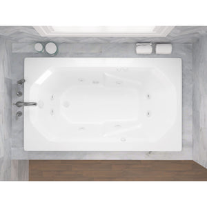 Atlantis Whirlpools Mirage 36 x 60 Rectangular Bathtub 3660M