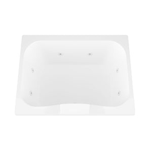 Atlantis Whirlpools Neptune 48 x 60 Rectangular Bathtub 4860N