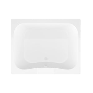 Atlantis Whirlpools Neptune 40 x 60 Rectangular Soaking Bathtub 4060NS