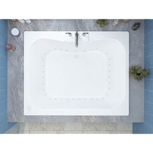 Atlantis Whirlpools Neptune 48 x 60 Rectangular Bathtub 4860N