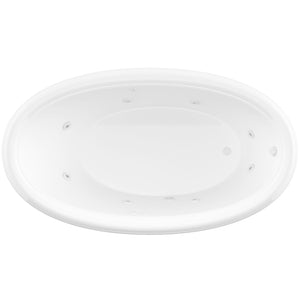 Atlantis Whirlpools Petite 36 x 60 Oval Bathtub 3660P