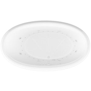 Atlantis Whirlpools Petite 44 x 78 Oval Bathtub 4478PCA