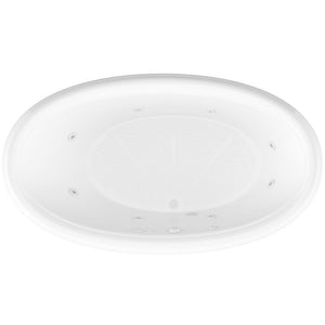 Atlantis Whirlpools Petite 44 x 78 Oval Bathtub 4478PCA